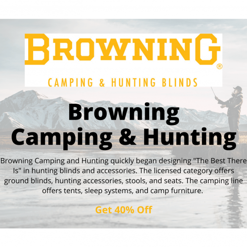 browning camping and hunting blinds