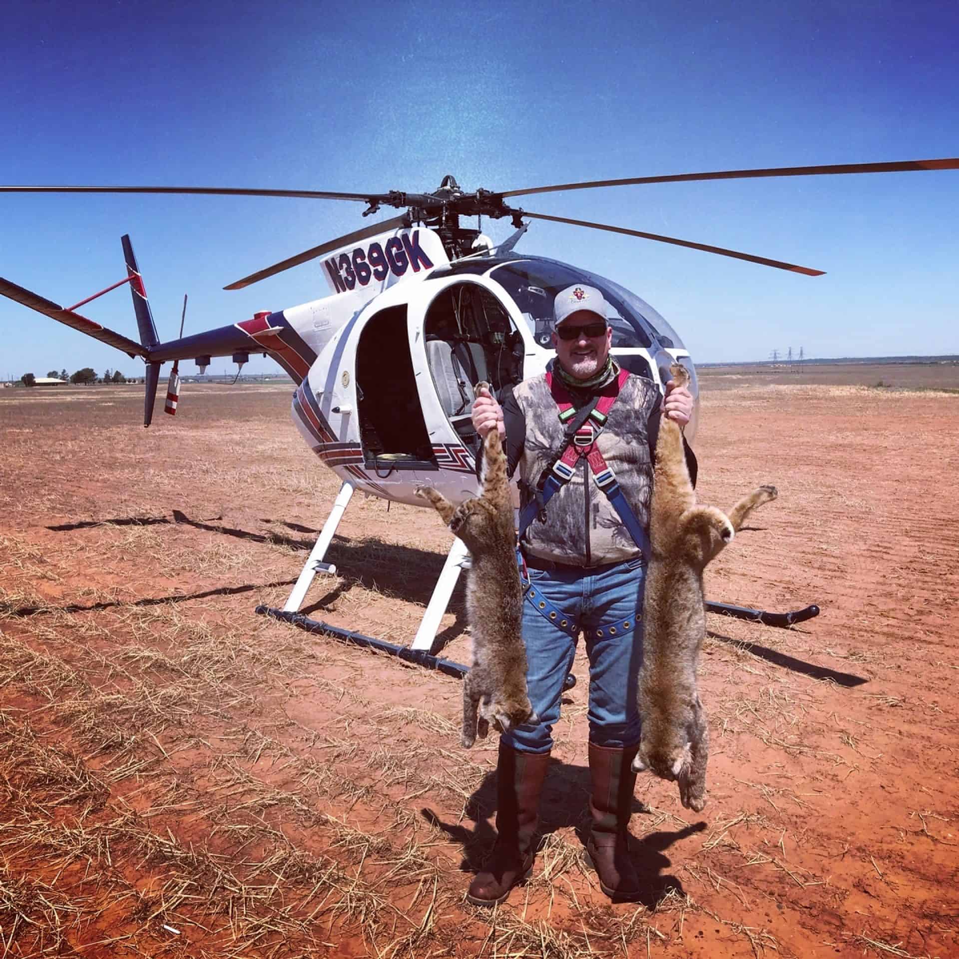 helicopter hog hunting trip texas